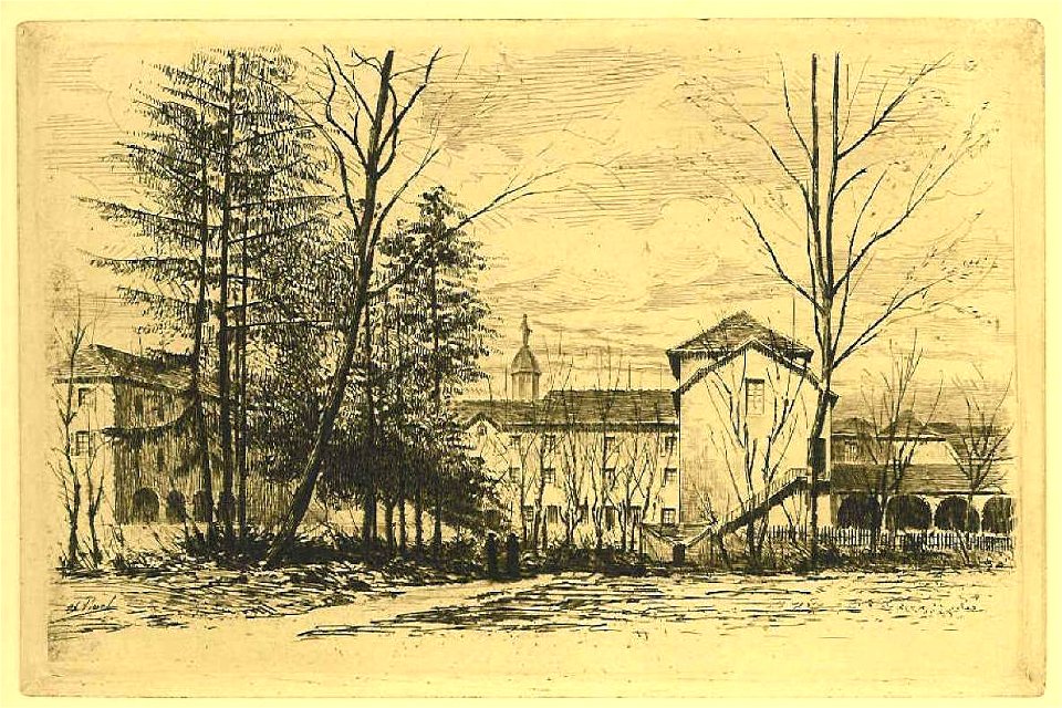 Parc du collège de Thoissey (Ain) (basse définition)