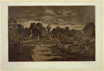 Paris, les Tuileries LCCN2003681843