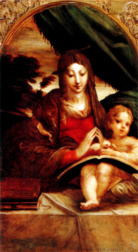 Parmigianino, madonna doria