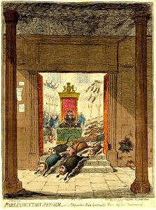 Parliamentary-reform,-or-opposition-rats, leaving the house they had undermined. (BM 1851,0901.870)