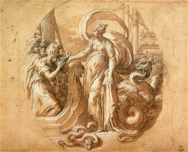 Parmigianino - Circe and the Companions of Ulysses - WGA17047