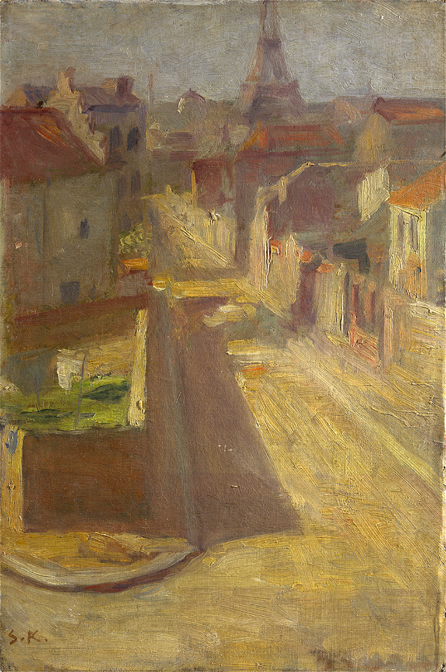 Parisian Landscape by Kuroda Seiki (Kuroda Kinenkan)