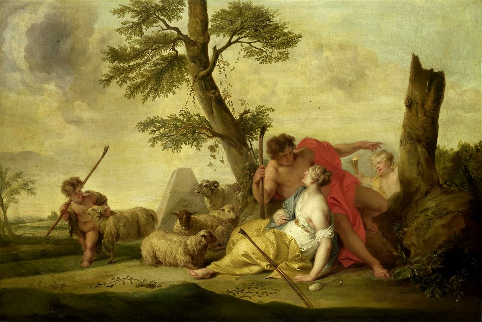 Paris en Oenone Rijksmuseum SK-C-1577
