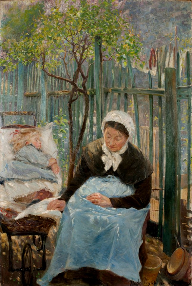 Paris in the Spring (Gerda Roosval-Kallstenius) - Nationalmuseum - 19926