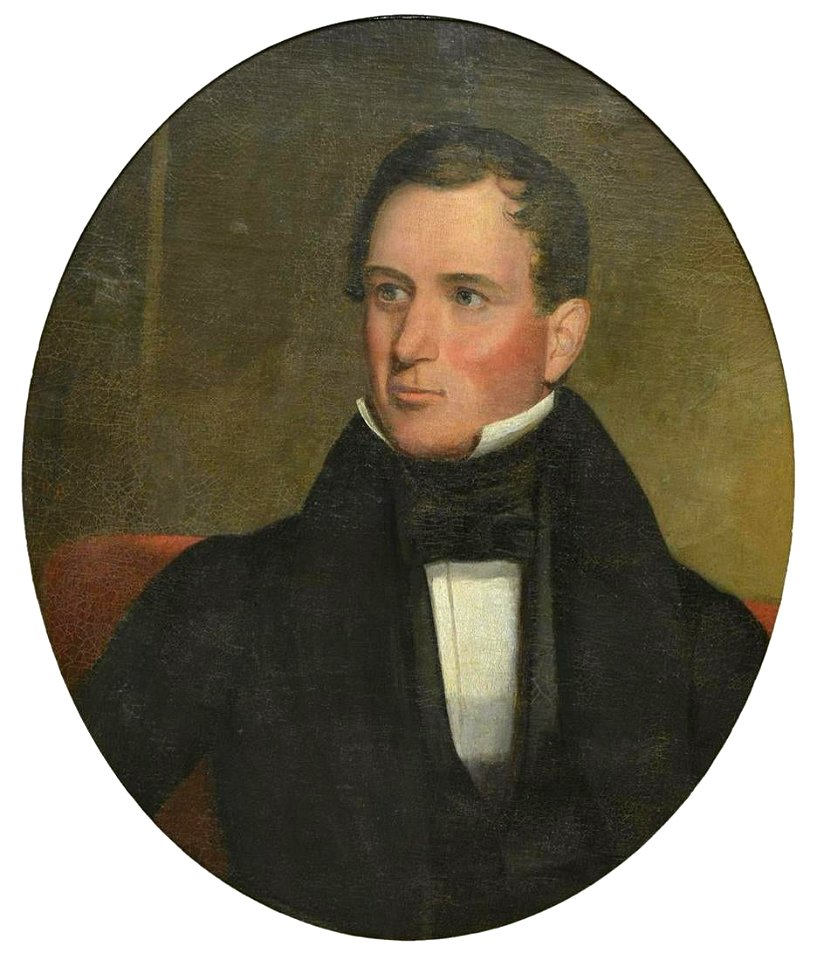 Portrait of Stephen F. Austin by C. R. Parker Free Stock