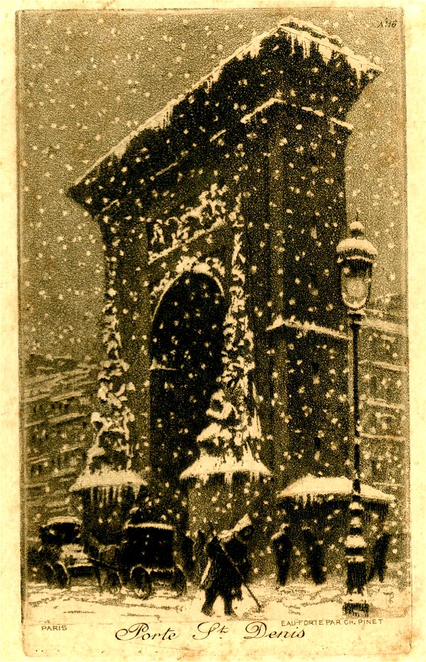 PARIS n° 16 Porte Saint-Denis