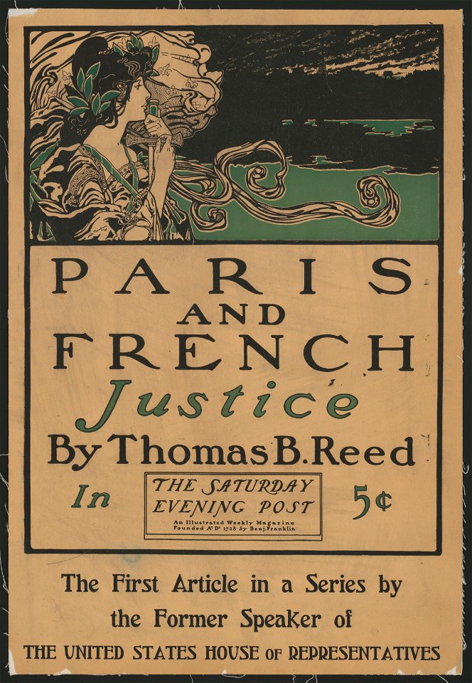 Paris and French Justice by Thomas B. Reed in the Saturday Evening Post LCCN2015646689