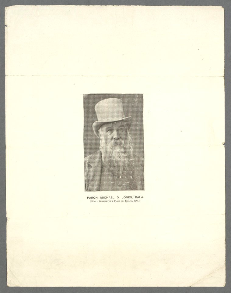 Parch. Michael D. Jones, Bala (5292128)