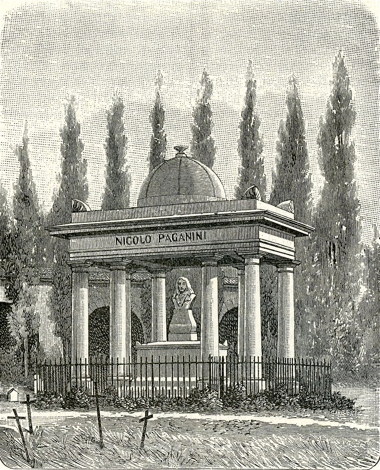 Parma monumento a Nicolò Paganini