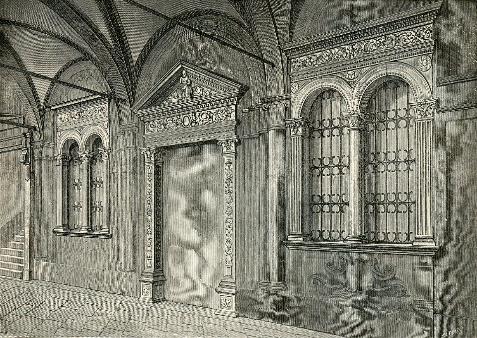 Parma Chiostro di San Giovanni Evangelista