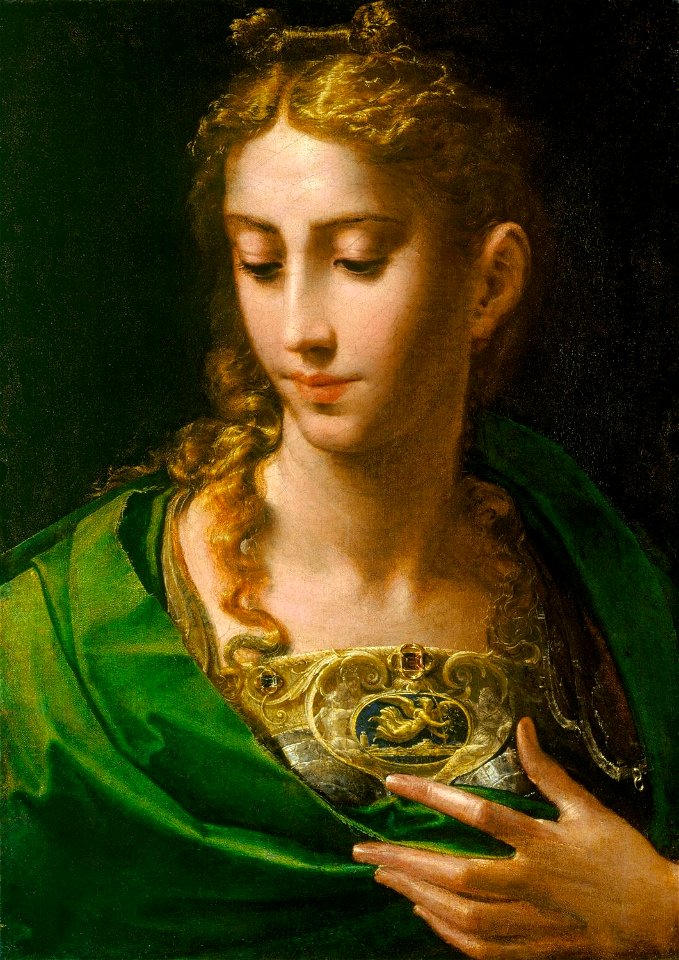 Parmigianino (Parma 1503-Casalmaggiore 1540) - Pallas Athena - RCIN 405765 - Royal Collection