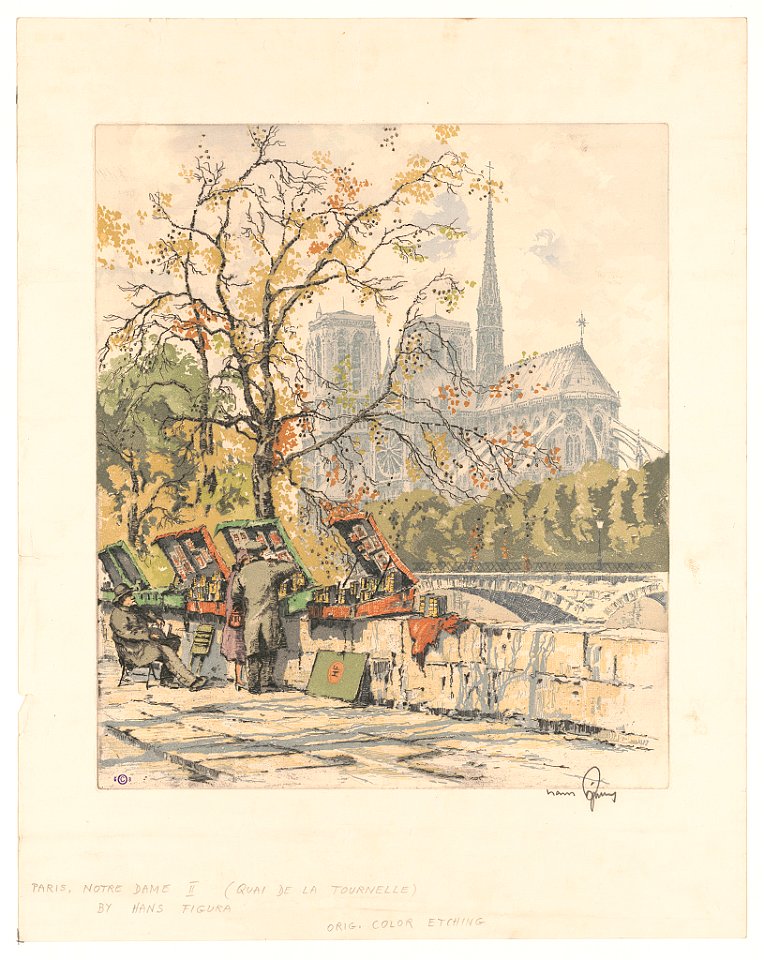 Paris, Notre Dame II, Quai de la Tournelle LCCN2003681714
