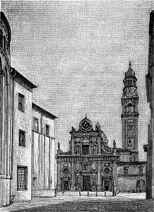 Parma – San Giovanni Evangelista (xilografia)