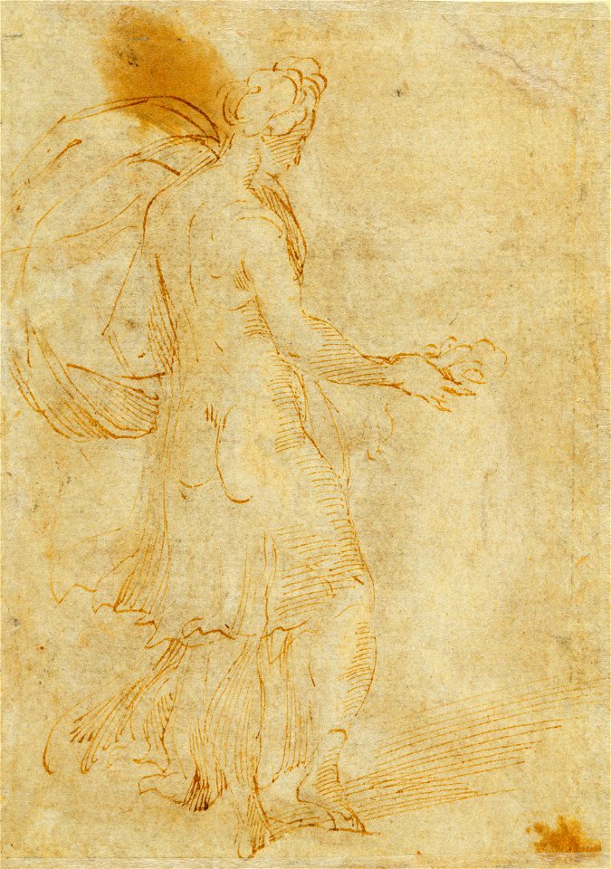Parmigianino - Saturn and Philyra c.1534, RCIN 990563, v
