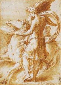 Parmigianino - Saturn and Philyra c.1534, RCIN 990563