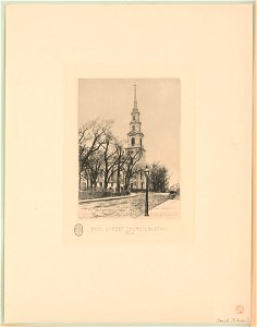 Park Street Church, Boston 1870 - S.L.S. sc. LCCN2004670536