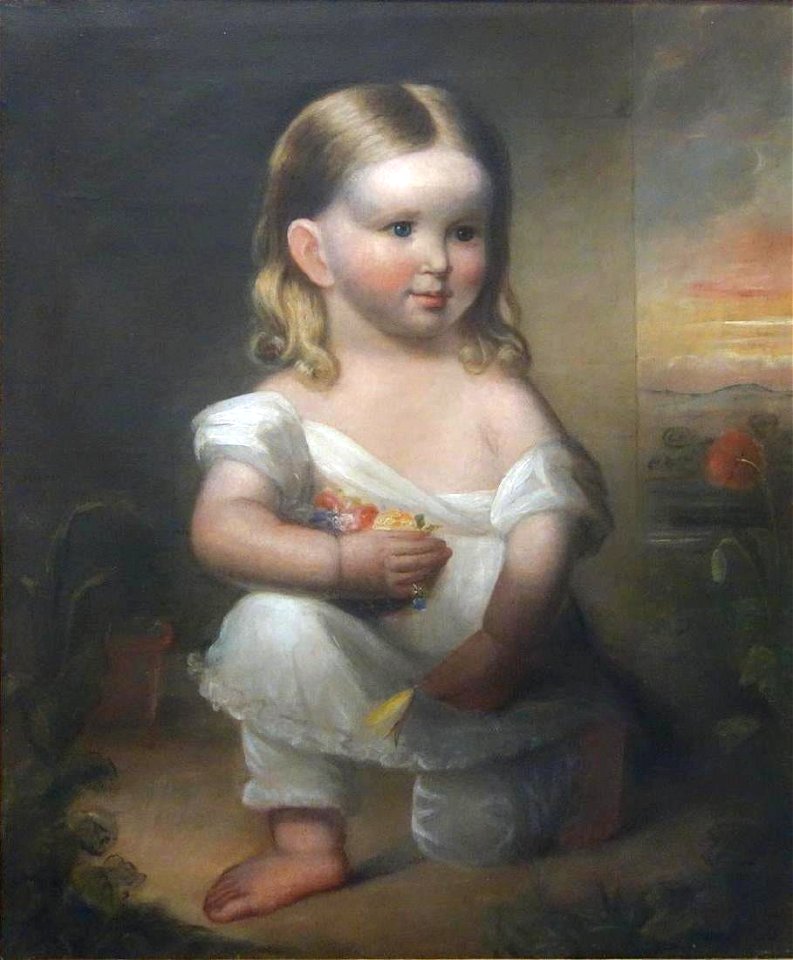 Portrait of a Young Girl by C. R. Parker