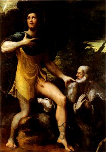 Parmigianino, san rocco e un donatore