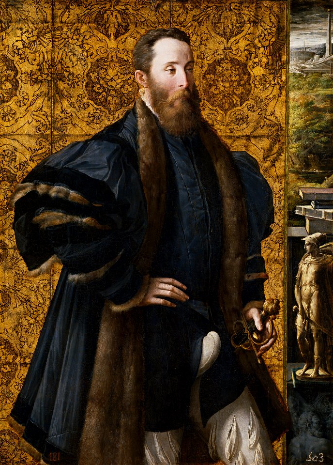 Parmigianino, ritratto di pier maria rossi di sansecondo 01