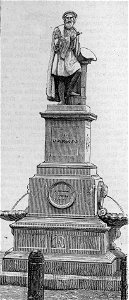 Parma – Monumento a Francesco Mazzola (xilografia)