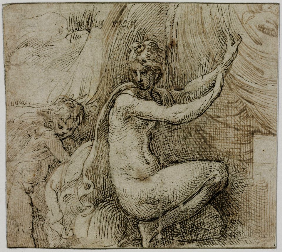 Parmigianino - Venus and Cupid, 1784
