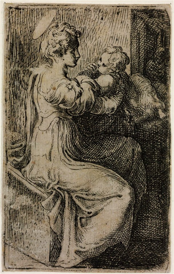 Parmigianino - Virgin and Child, 6281