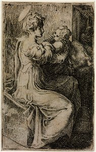 Parmigianino - Virgin and Child, 6281