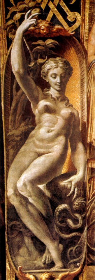 Parmigianino, affreschi della steccata 04