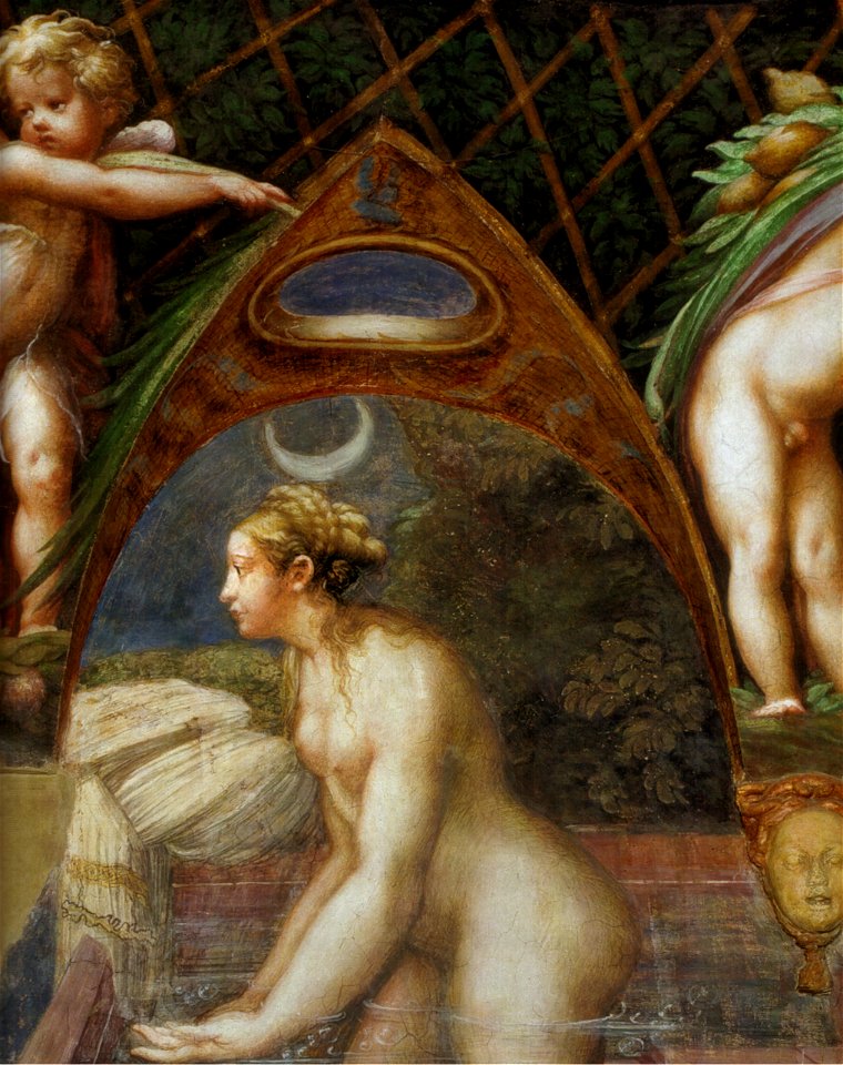 Parmigianino, affreschi di fontanellato 11