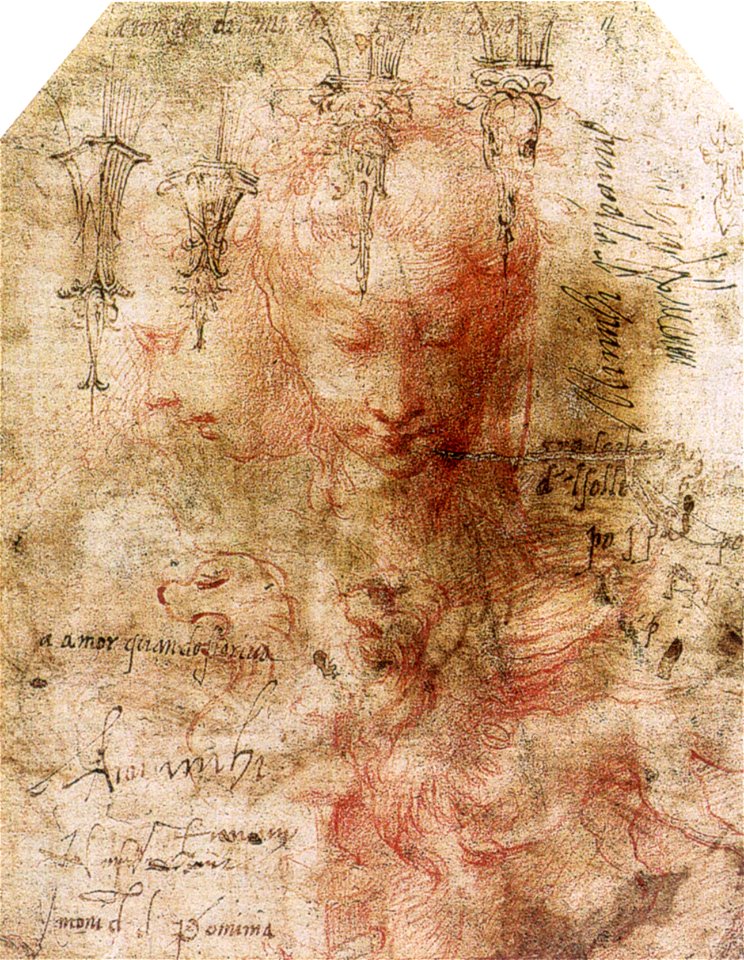 Parmigianino, studio per fontanellato, collezione privata