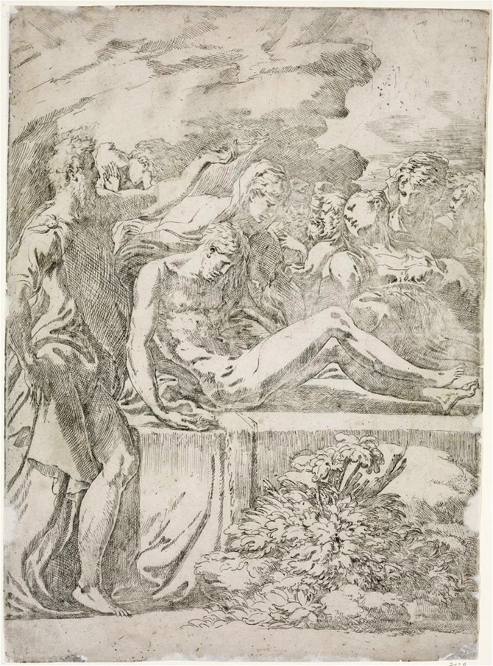 Parmigianino - Entombment, 7129