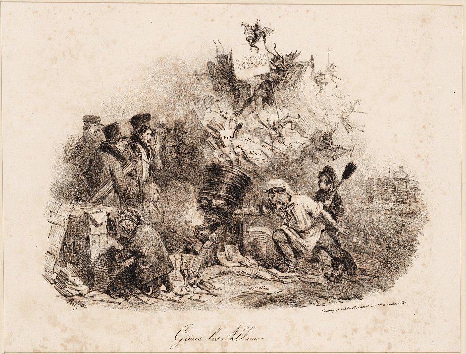 Pas op voor albums (gâres les albums), objectnr A 15322