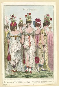 Parisian ladies in their winter dress for 1800 LCCN2007677627
