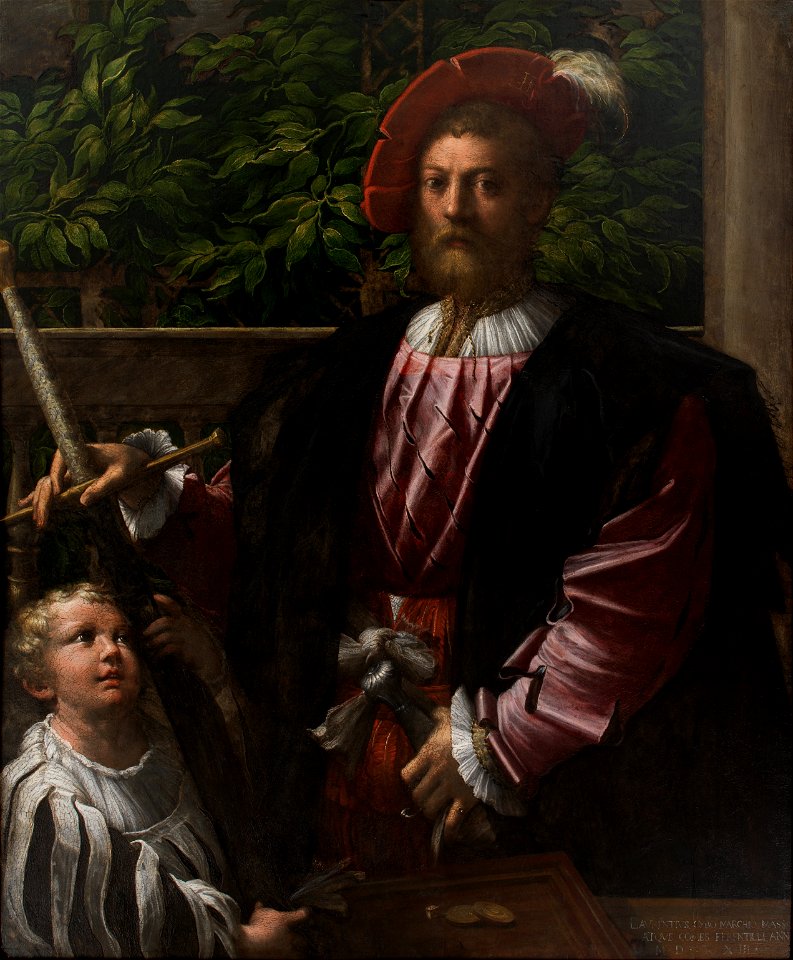 Parmigianino - Portrait of Lorenzo Cybo - Google Art Project