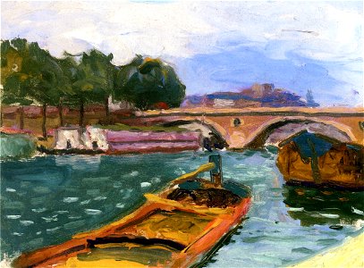 Paris, Bridge over the Seine Albert Marquet (1905-1906)