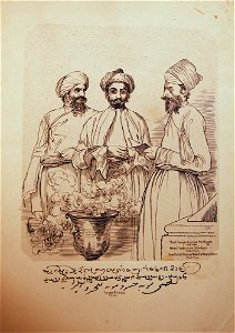 Parsee Priests. Calcutta (BM As2006,Prt.265)