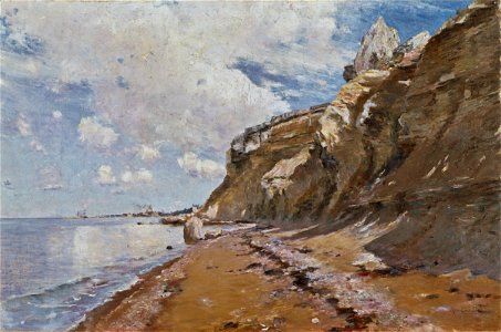 Part of the Shore near Visby (Axel Lindman) - Nationalmuseum - 18621