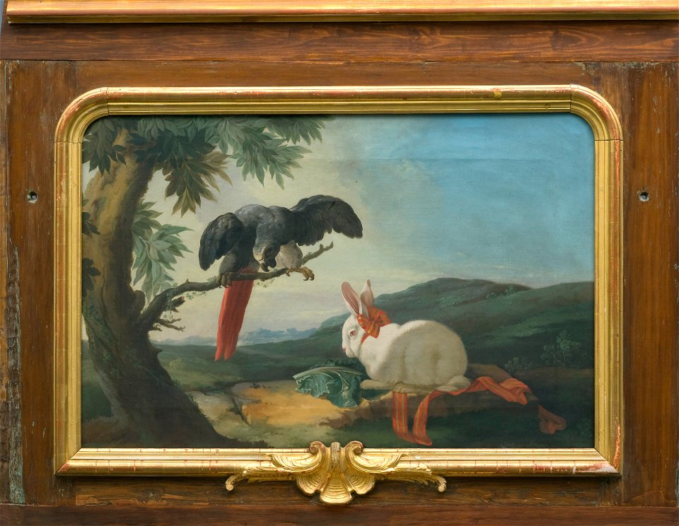 Parrot and Rabbit - Nationalmuseum - 19007