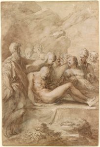 Parmigianino - Copy after - Entombment, I, 46