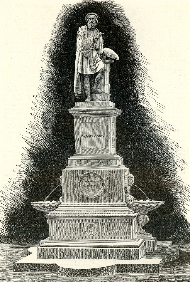 Parma monumento al Parmigianino
