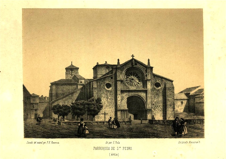 Parroquia de Sn. Pedro (Ávila) (1865)