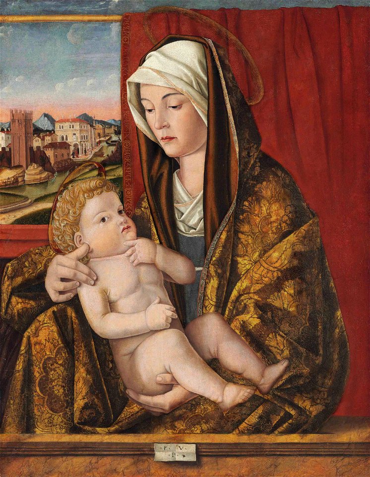 Pasqualino Veneziano - Madonna and Child 2015 NYR 03747 0017