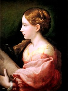 Parmigianino - Saint Barbara - c. 1522