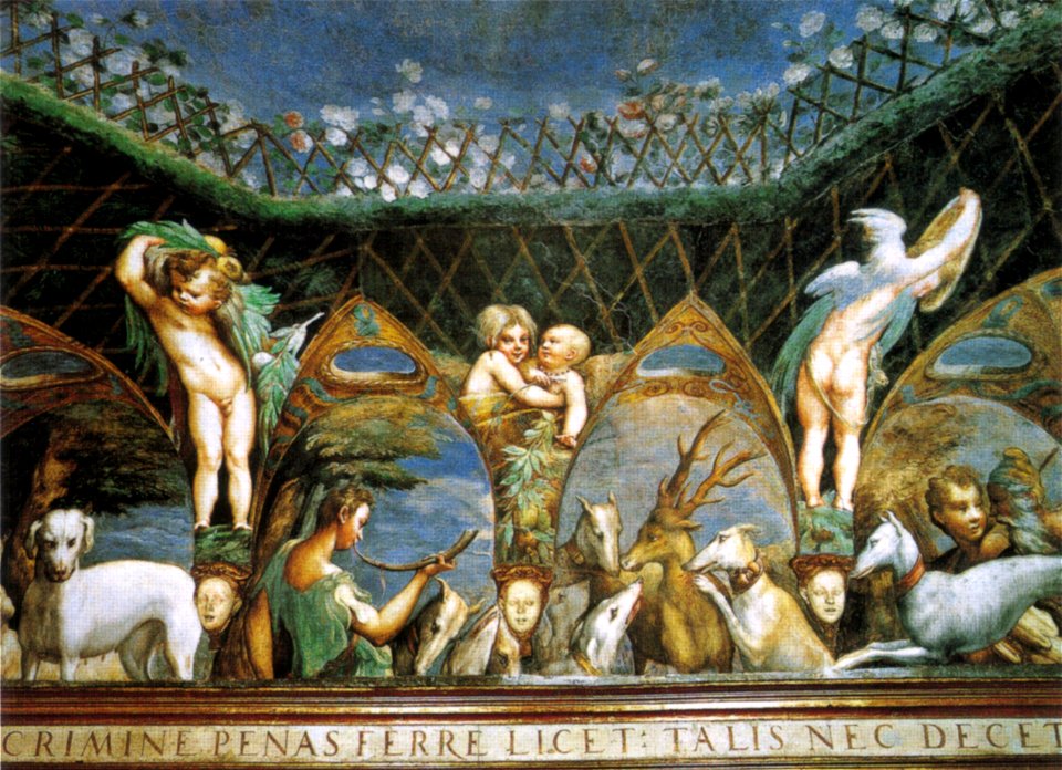Parmigianino, affreschi di fontanellato 03