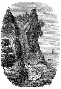 Passage of the Merdven. Edmund Spencer. Travels in Circassia, Krim-Tartary &c. 1838. P.34
