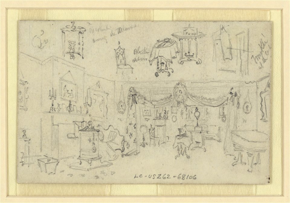 Parlor, Abraham Lincoln home, Springfield, Illinois LCCN2004660401