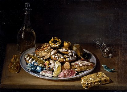 Parra-plato de dulces