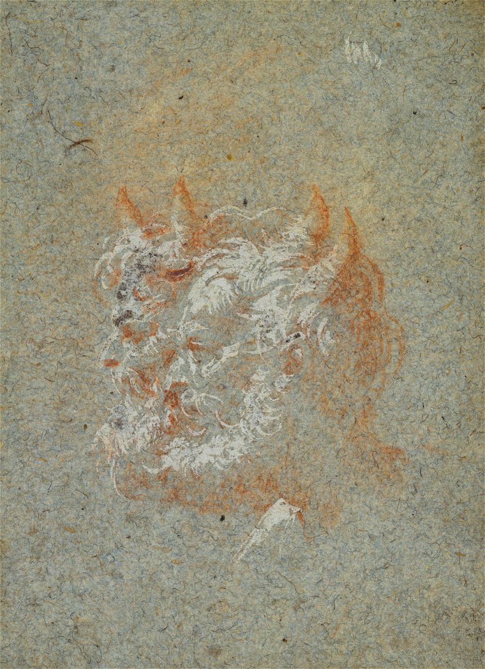 Parmigianino - Two satyrs c.1520-25, RCIN 990544