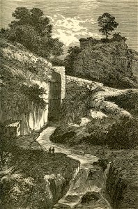 Parte dell’emissario del prosciugamento del lago Fucino