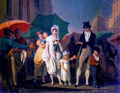 Passer-payez-Boilly-ca1803. Free illustration for personal and commercial use.